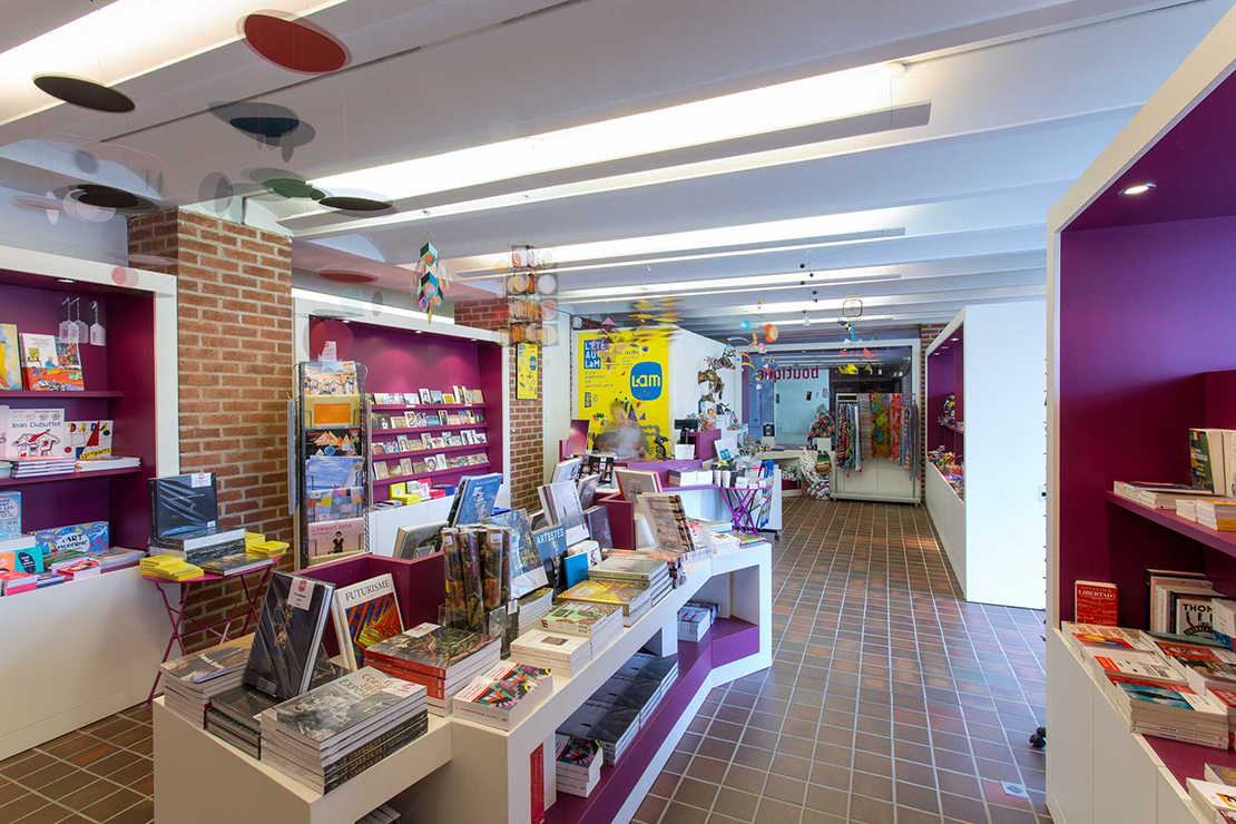 La librairie-boutique du LaM