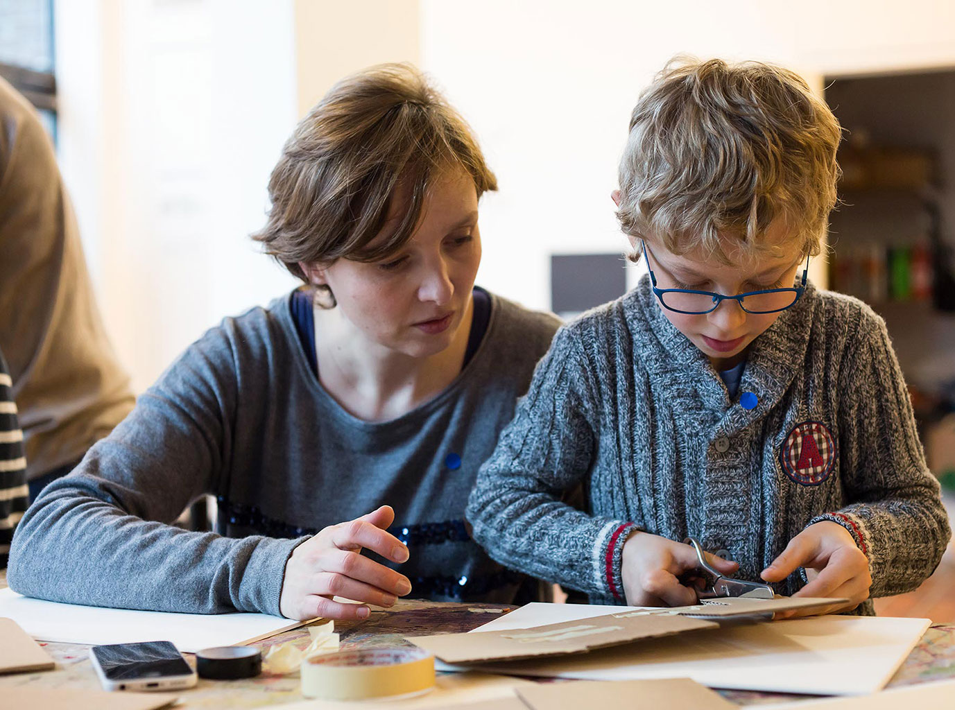 Atelier familial Main dans la main
