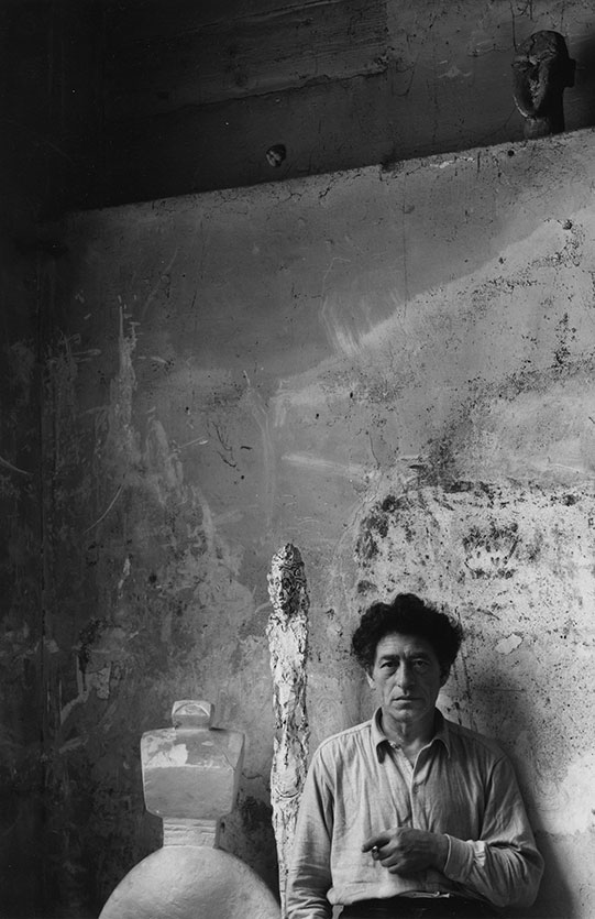Portrait d'Alberto Giacometti par Arnold Newman