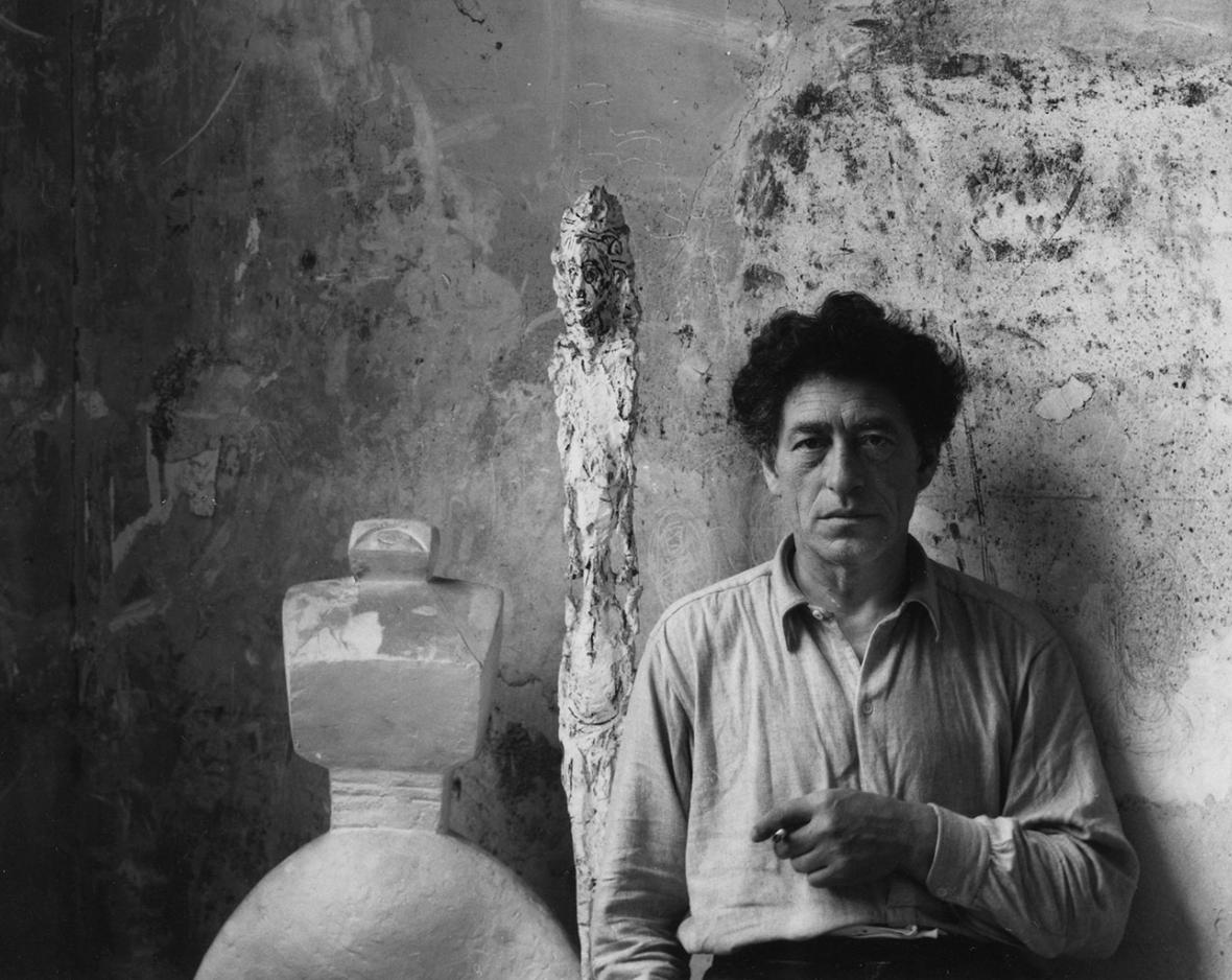 Portrait d'Alberto Giacometti par Arnold Newman