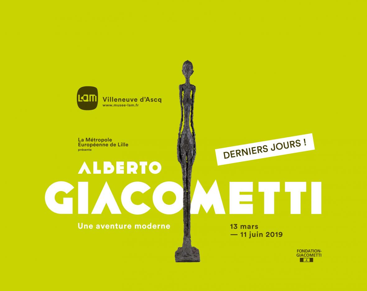 Alberto Giacometti, une aventure moderne - Derniers jours !