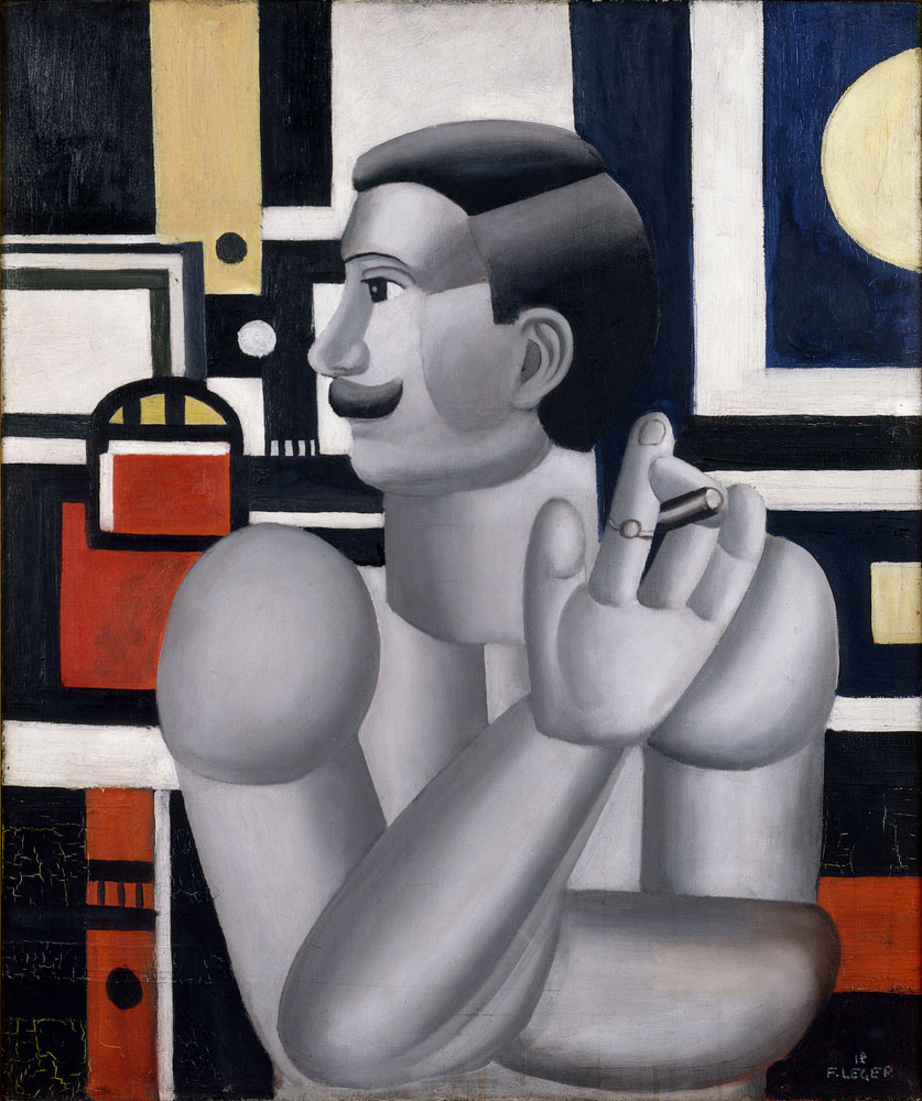 Fernand Léger, "Le mécanicien", 1918