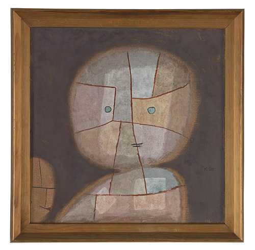Paul Klee, toile.