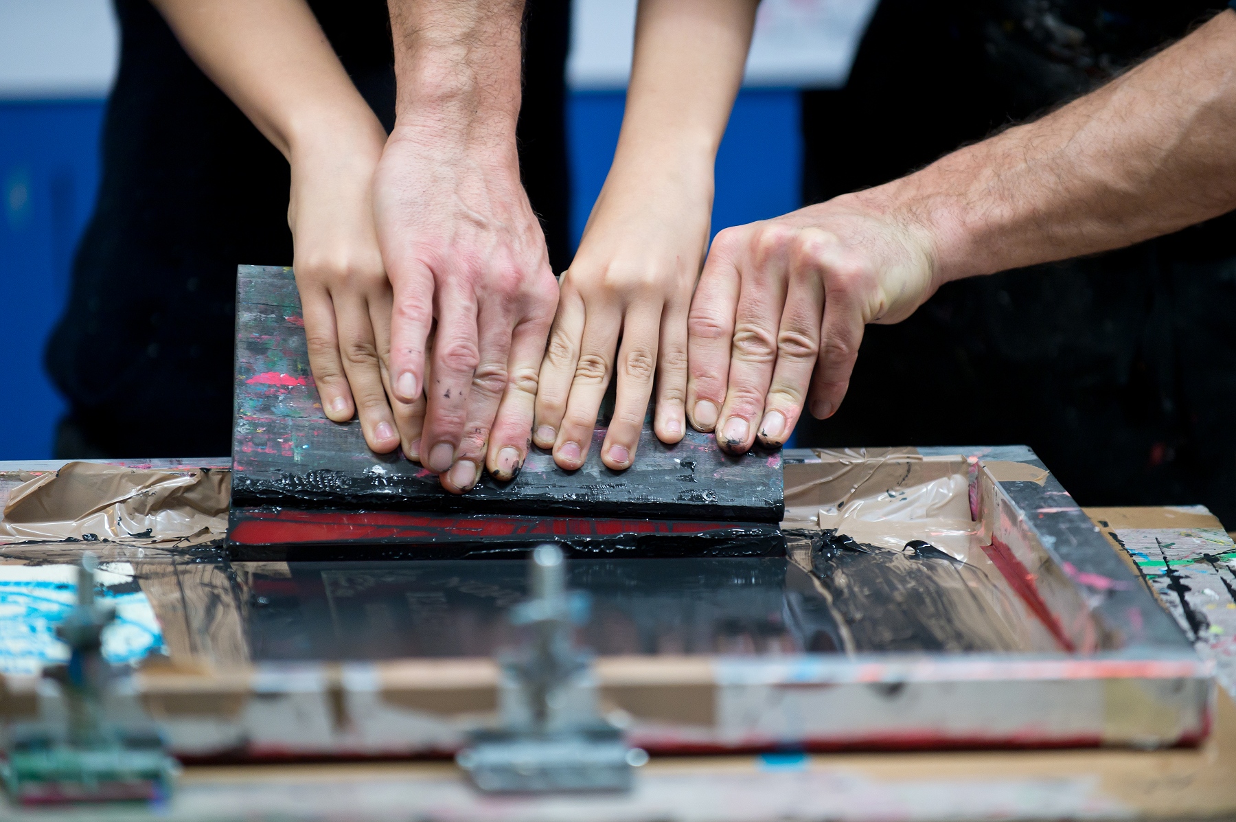 Atelier main dans la main