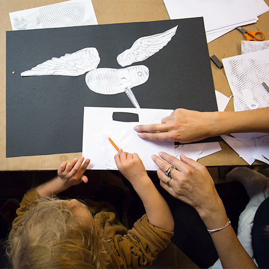 Atelier familles "Main dans la main"