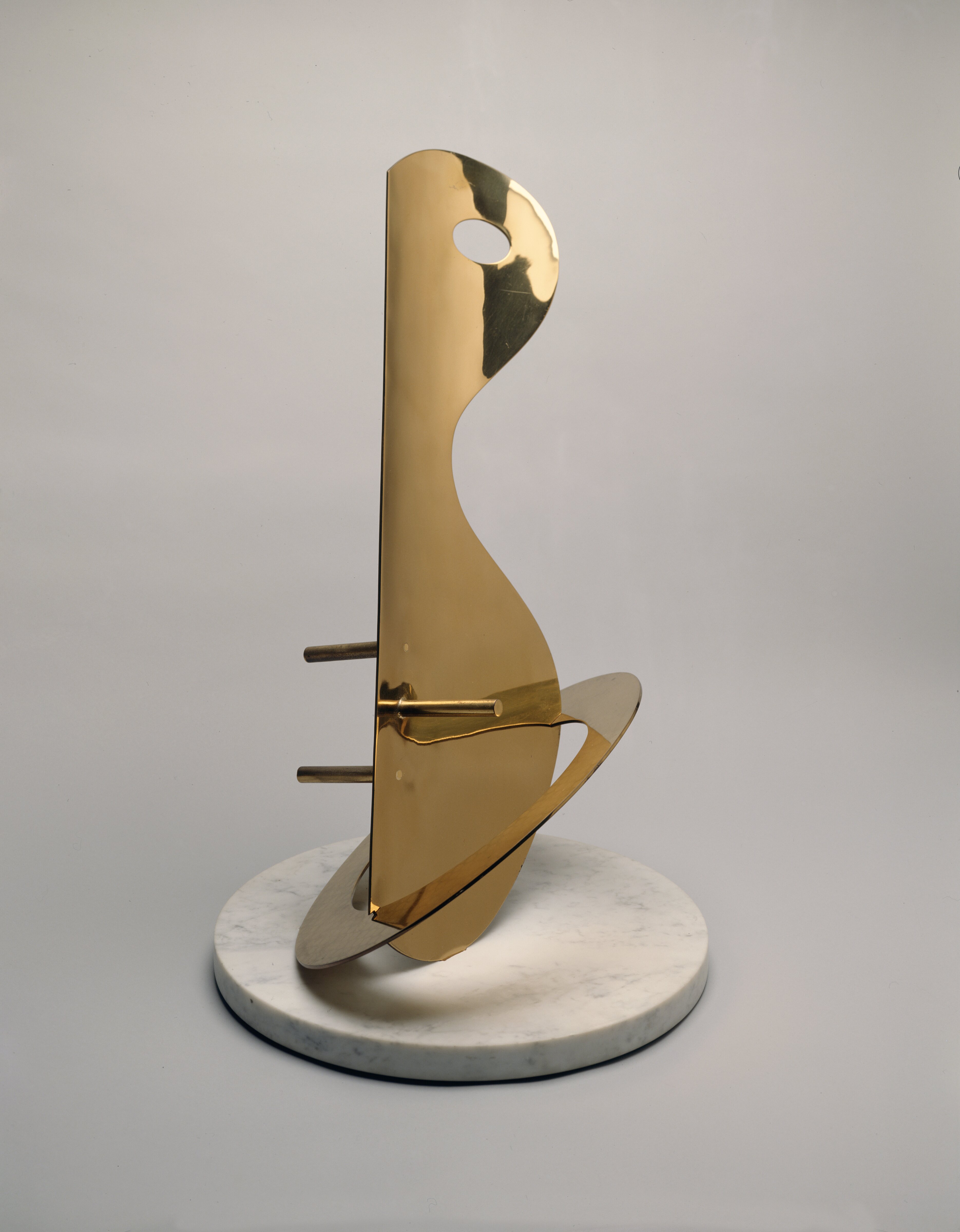 Sculpture dorée.