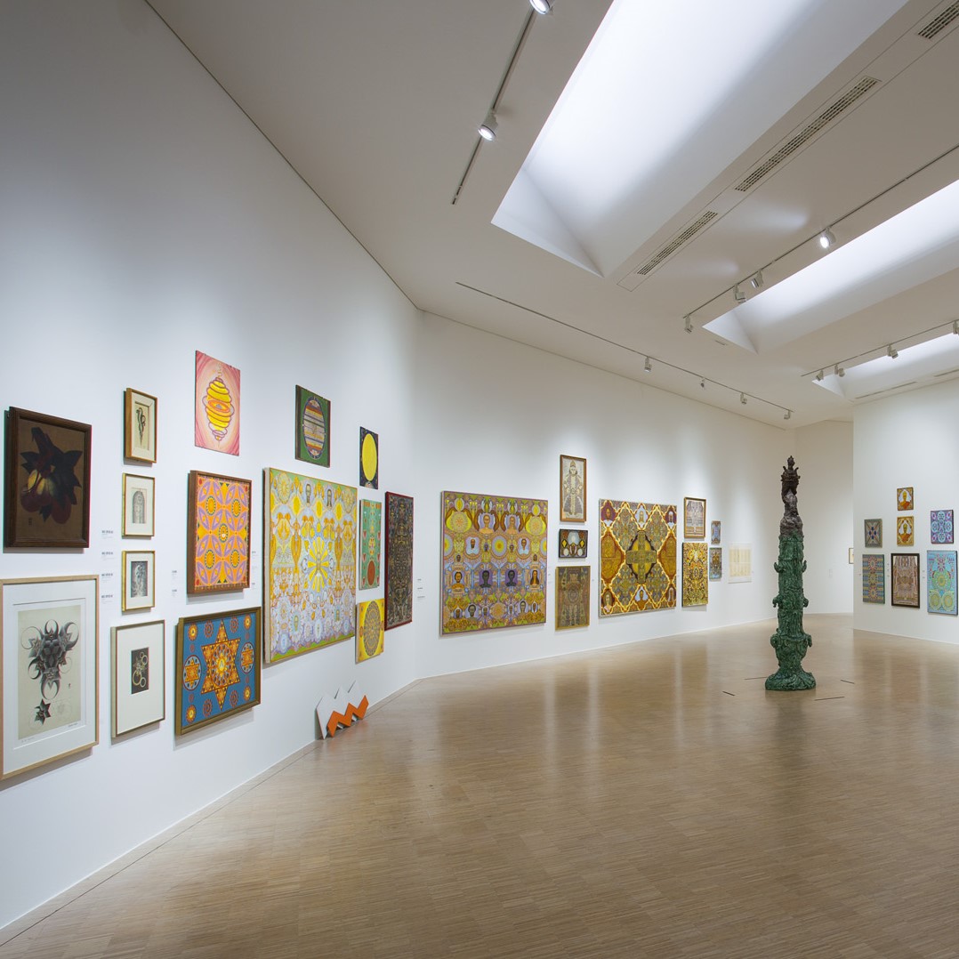 Salle d'exposition temporaire du musée.