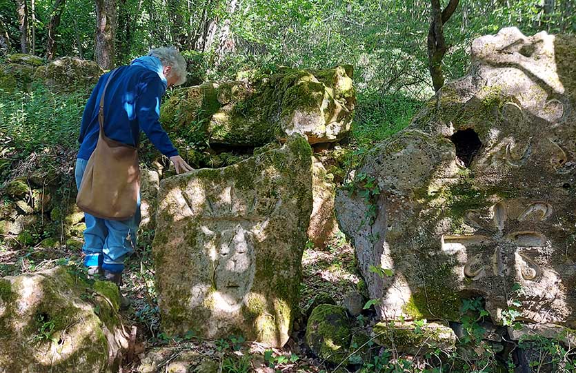 Photographie d'une œuvre de Jean-Marie Massou