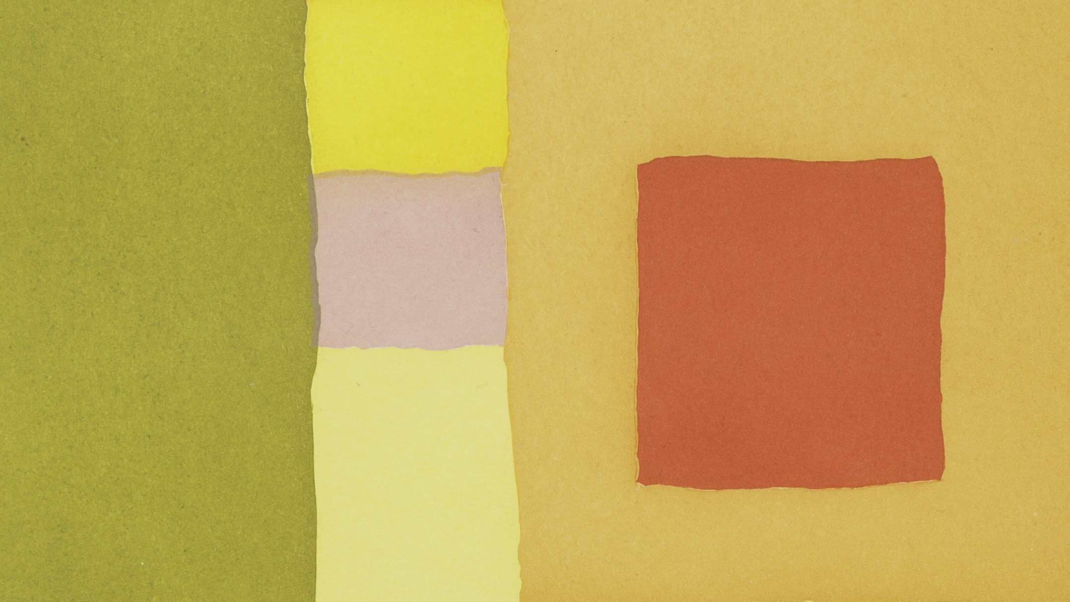 Etel Adnan, Totem, 2018. © Etel Adnan Photo : N. Dewitte/LaM