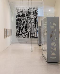 Salle d'exposition permanente du musée.
