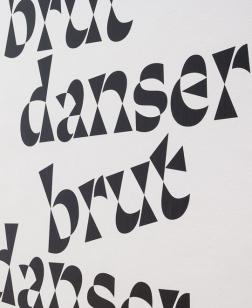 Texte de salle "danser brut".