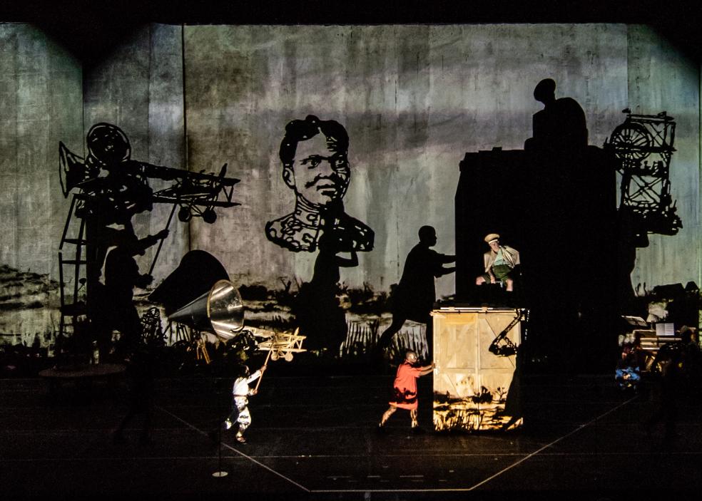 William Kentridge performance.