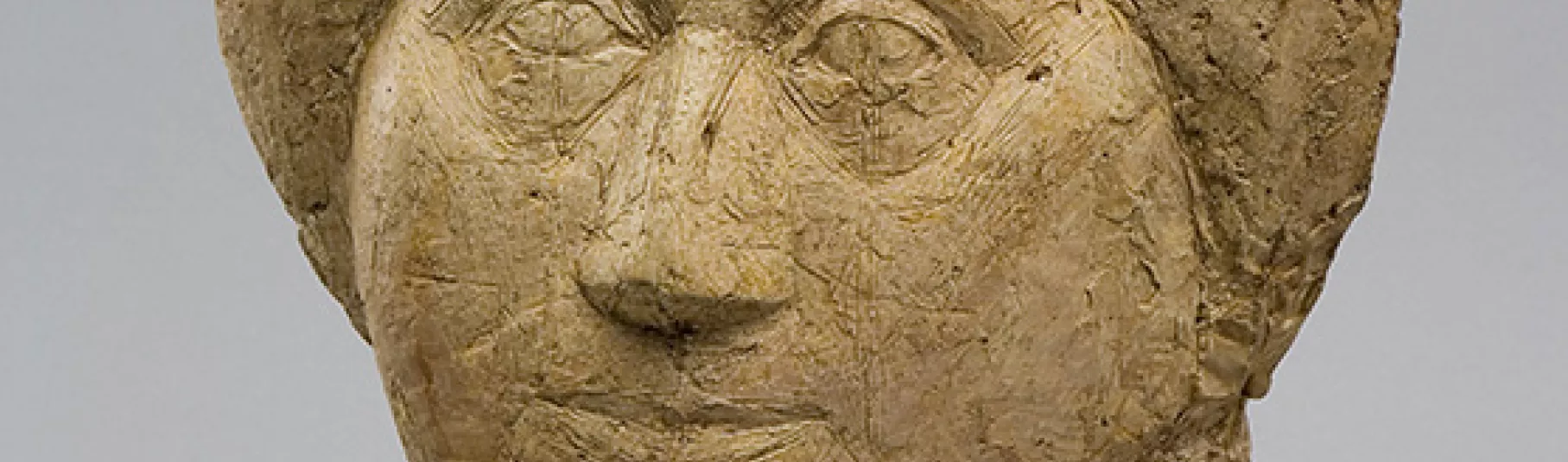 Tête sculptée de la mère d'Alberto Giacometti