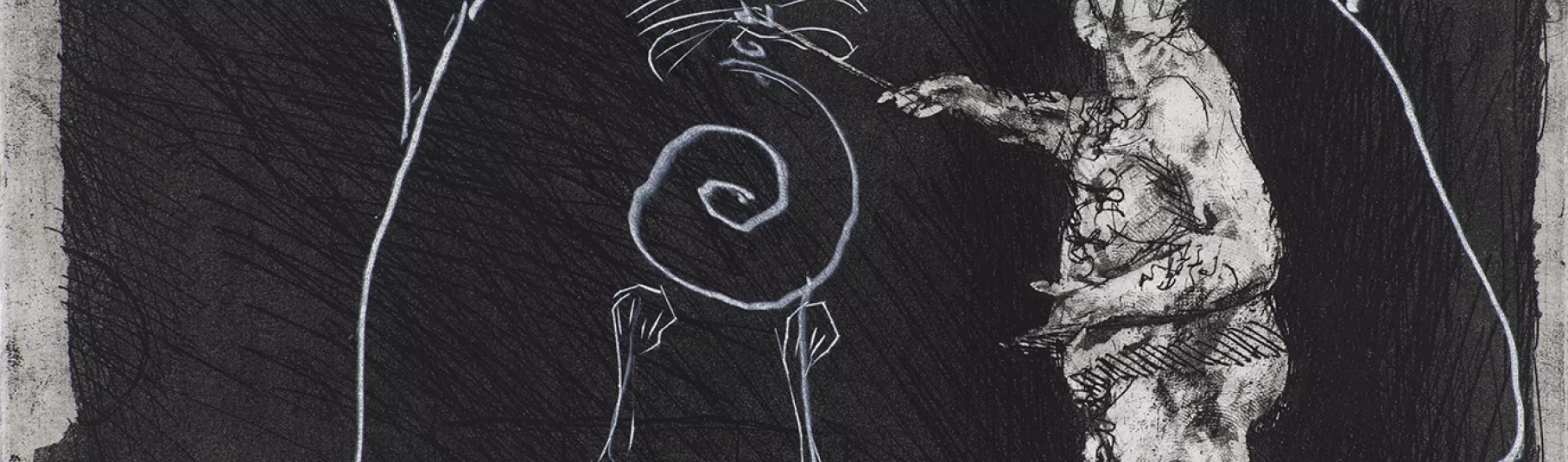 Dessin de l'artiste William Kentridge.