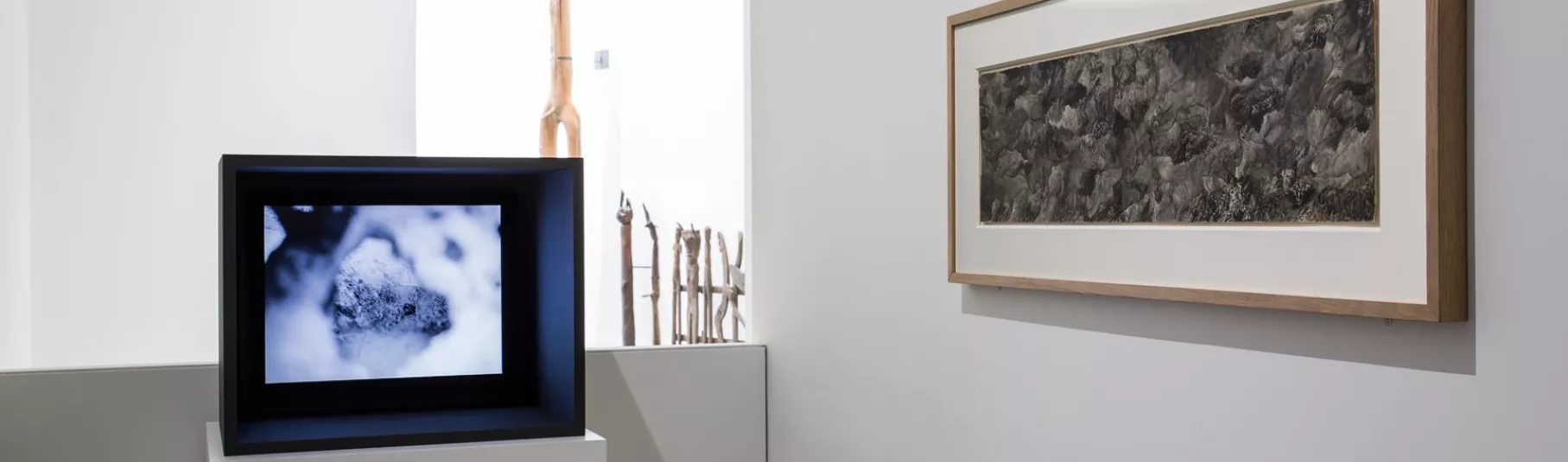 Photographie d'une salle d'exposition du musée.