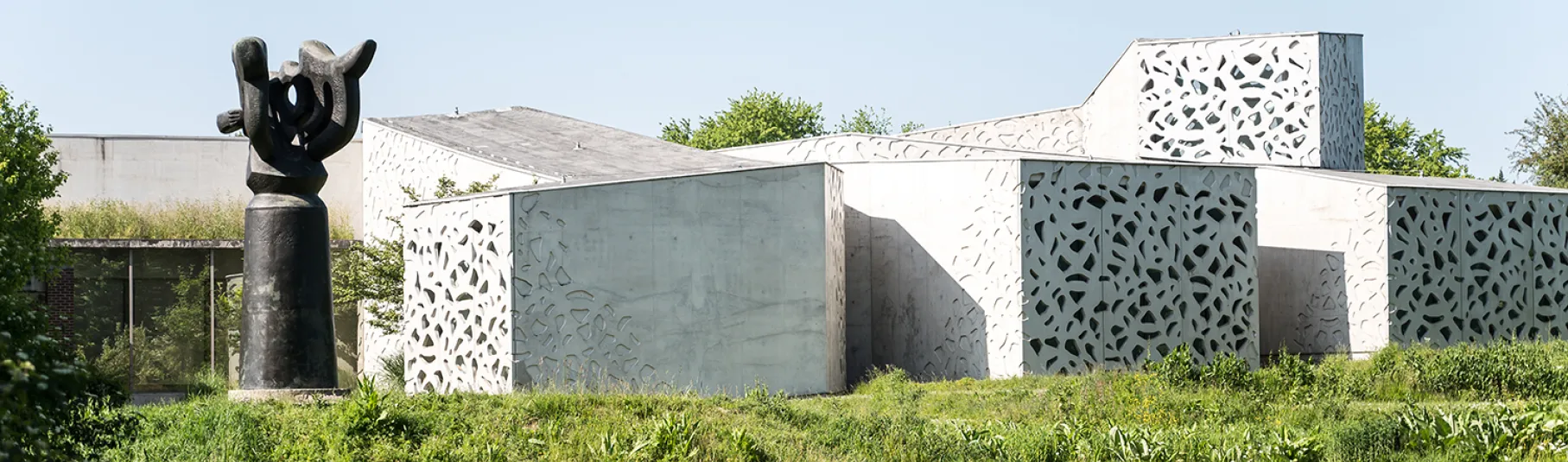 Vue du jardin de sculptures. Photo : F.Iovino