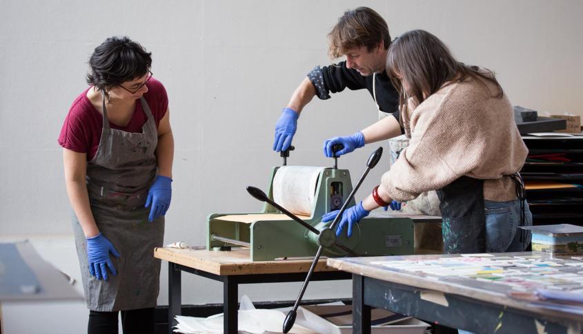 Visite-atelier Rayographie 