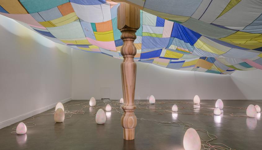 Benoît Piéron, "Slumber party", 2023. © Photo : Gregory Copitet