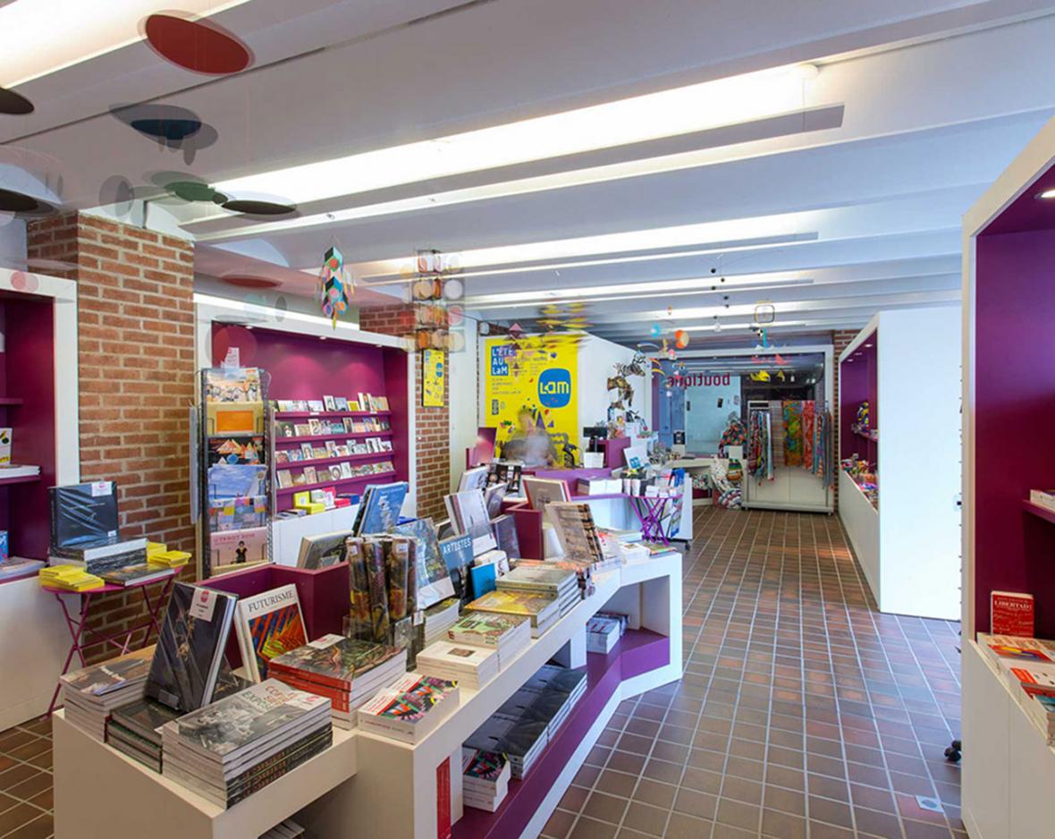 La librairie-boutique du LaM