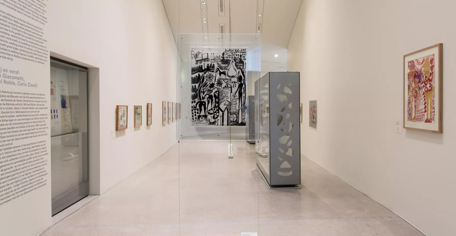 Salle d'exposition permanente du musée.