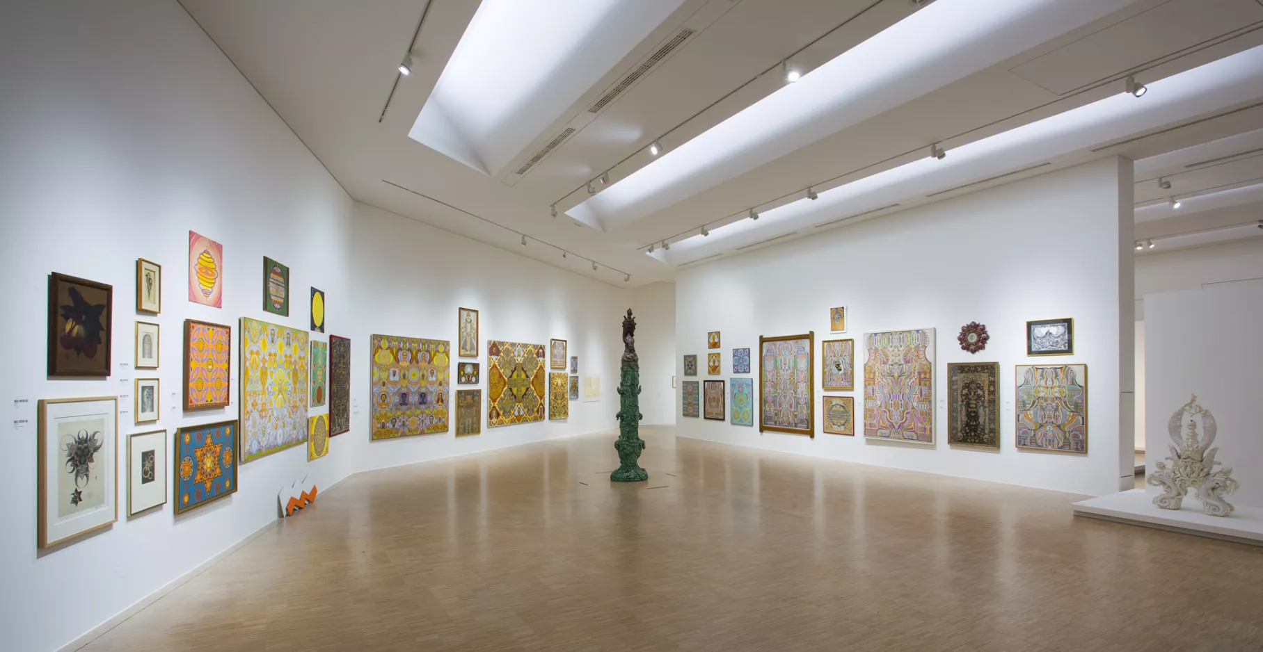 Salle d'exposition temporaire du musée.