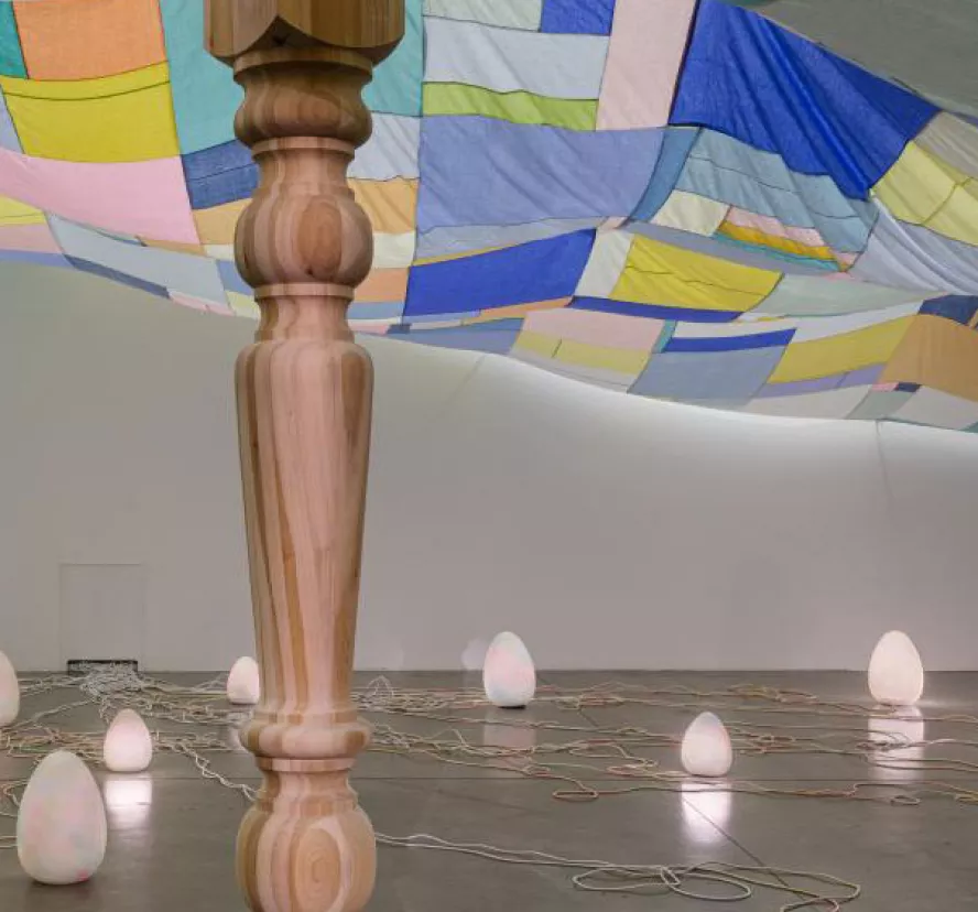 Benoît Piéron, Slumber party et Radical Softness, 2023. Courtesy Galerie Sultana.© Gregory Copitet